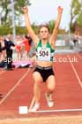 Womens Under-17s Long Jump, 2023 North Eastern Track and Field Champs., Middlesbrough Sports Village, Middlesbrough. Photo: David T. Hewitson/Sports for All Pics